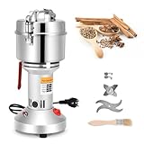 Getreidemühle Elektrisch, Aomdom 500g Getreidemühle Edelstahl Mühle Elektrisch 28000rpm...