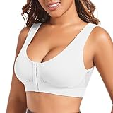 BH Damen Push Up Ohne Buegel, BH Bequemer Seamless Sport Bra Starker Halt Normale Und...