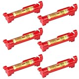 RDNKVB 6pcs Schnurwasserwaage Schnurlinien Richtwaagen Schnurwasserwaage Profi Schnurwaage...