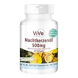 Nachtkerzenöl - 60 Softgels - Omega-6-Fettsäuren Gamma-Linolensäure und...