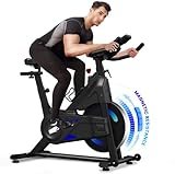 Dripex Heimtrainer Fahrrad magnetisch mit 10 kg Schwungrad ausgestattet,...