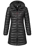 Geographical Norway Damen Winter Jacke Steppjacke Parka Lange gesteppt Wasserabweisend...