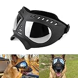 NAMSAN Hundebrille UV Wasserdicht Winddicht Einstellbar Hunde Sonnenbrille Mode Hunde...