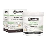 Felisept Zahnpflege FingerPads für Katzen 50 Stück Fingerlinge für effektive Katzen...