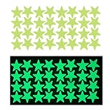 320 Stück 2.5cm Leuchtende Sterne Wandaufkleber,Selbstklebend Leuchtsterne Wandsticker...