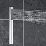 DETBOM Handbrause für Badezimmer, Duschköpfe Edelstahl, Shower Head Anti-Kalk,...