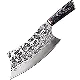 Fleischermesser geschmiedetes Ausbeinmesser Handgemachtes Fleischerbeil Messer aus...