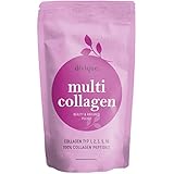 Divique Kollagen Pulver [500g] - Premium Collagen Complex Typ 1, 2, 3, 5,...