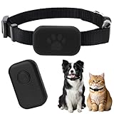 GPS Tracker Katze, Mini GPS Tracker für Hund, Verstellbarer Halsband,...