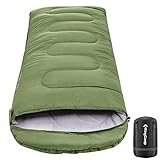 KingCamp Schlafsack Winter Outdoor Warmer Deckenschlafsack Tragbar Leicht 3-4 Jahreszeiten...