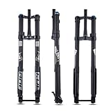 26' 27.5' 29' Mountainbike Federgabel 180mm Federweg Luftfedergabel Gerade/Konisches...