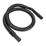 Cryfokt Staubsaugerschlauch, 1,9 M / 6,2 Fuß EVA-Rohr Staubsauger Turbo, SC-505E...