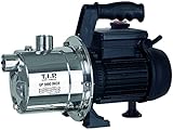 T.I.P. Gartenpumpe Edelstahl GP 3000 INOX (bis 2.950 l/h Fördermenge,...