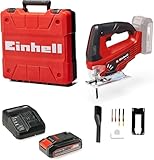 Einhell Akku-Stichsäge TC-JS 18 Li (1x2,5 Ah) Power X-Change (Li-Ion, 18 V,...