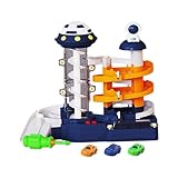F Fityle Kleinkinder-Spielzeugfahrzeug-Garage, Kindergarage, Spielzeug-Weltraum-Thema,...