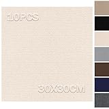 Teppichfliesen 30x30cm Teppichfliesen Selbstklebend - 10 Stück Set - 0.9m² -...