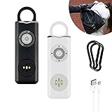 LYTGTOP Taschenalarm, 2 Stück Persönlicher Alarm, 130 dB Schlüsselanhänger...