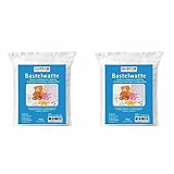 Glorex 6252105 6 2521 5 - Bastelwatte, 100 g, weiß, 100% Polyester, waschbar...