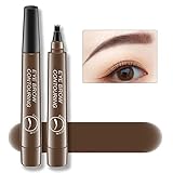 Augenbrauenstift, Eyebrow Pen, Wasserfester Augenbrauen-Stift, Microblading...