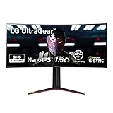 LG UltraGear Gaming Monitor 34GN850P 86,7 cm - 34 Zoll, Curved IPS, 144 Hz, 1ms GtG,...