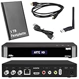 HD Twin SAT Receiver - Imperial i7 mit 1 TB Festplatte und W-LAN Stick (PVR, USB, LAN,...