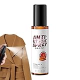 Schutz für statische Kleidung – Kompaktes Spray 100 ml, reduziert Gewebehaftung,...