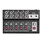 MIX5210 Mischpult 10 K Digital Stereo Audio Mixer für DJ Network Live Broadcast...