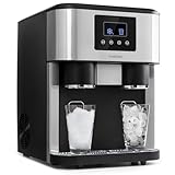 Klarstein Eiswürfelmaschine Klein, 1,8L Eiswürfelbereiter, Eiswürfelmaschine für...
