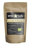 InterVanilla BIO Bourbon Vanilleschoten, 10 Stück Vanille Schoten 12-13 cm in Premium...