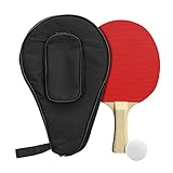 kwmobile 2 in 1 Tischtennis Tasche aus Oxford-Gewebe - Hülle für Tischtennis Kelle und...