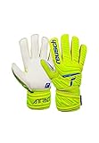 Reusch Jungen Attrakt Junior Unisex Torwarthandschuhe mit Außennaht Schnitt und Solid...