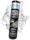 PROCREA® Montagekleber 'Power Plus' [Kleben statt Bohren] Haftstarker Baukleber...