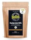 Biotiva Hanfprotein Pulver Bio 1kg - Hanfproteinpulver - 1000g Vorteilspack -...