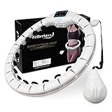WELLRELAXX Smart Hula Hoop Reifen Erwachsene mit elektrischer Massagefunktion -...
