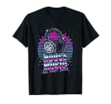 House Music All Night Long EMD Techno Bass Fan Kopfhörer DJ T-Shirt