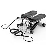 Mini Stepper, 2 in 1 Stepper Heimtrainer Stepper für Zuhause mit Einstellbarem...