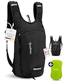 SASMO® Fahrradrucksack 10+3l mit Thermofach & Helmnetz | MTB Rucksack | Fahrrad Rucksack...