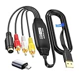 avedio links VHS to Digital Converter, USB2.0 Capture Card, 1080P Video Capture...