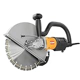 WABROTECH Elektrisch Betonsäge 1800 W - Betontrennschneider mit Schnitttiefe...