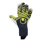 uhlsport Fußball Torwarthandschuhe Prediction Flex HN, Marine/weiß/Fluo gelb,...