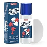 Nariolar Puzzle Kleber Transparent mit Applikator Geeignet für Befestigen und Aufhängen...