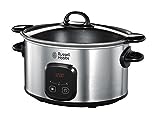 Russell Hobbs Slow Cooker [antihaftbeschichteter 6l XL-Gartopf, programmierbarer...