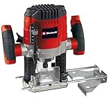 Einhell Oberfräse TC-RO 1155 E (1100 W, Ø 6 und 8 mm, Drehzahlregelung,...