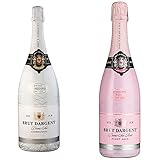 Brut Dargent Ice Chardonnay Demi-Sec Halbtrocken (1 x 1.5 l) & Ice Rosé...