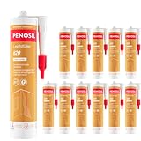 PENOSIL Leichtfüller 620 – 12 x 300 ml weißer Schnellspachtel für...