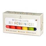 Ehrenkind® Wachsmalstifte aus Bienenwachs | 12er Pack | 100% natürlich...