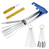 Lvefyti Vergaser Reinigungs Set,13 Reinigungsset + 10 Reinigungsnadeln + 5 Nylon...