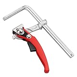 MAXPOWER 1 Stück Tischzwinge Hebelzwinge für führungsschienen mit 160mm...