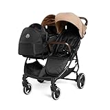 Ickle Bubba Venus Prime Doppelkinderwagen - geeignet von Geburt bis 15 kg (ca. 3 Jahre),...