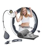 K-MART Gewichteter Hula Hoop, Infinity Smart Hula Hoops mit 16 Knoten, 360 Grad...